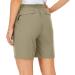 Asfixiado Women's Quick Dry Hiking Cargo Shorts - X-Large Khaki | Lightweight Summer Shorts for Outdoor Travel with Zipper Pockets - Buy Online on GoSupps.com