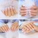 VISHINE UV LED Gel Nail Polish French Manicure Kit - 15ml Base & Top Coat White & Pink - Perfect for Salon Quality at Home - Buy Online on GoSupps.com