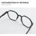 ZENOTTIC Blue Light Blocking Glasses - Hexagonal Frames for Men & Women | Anti Blue Ray Computer Glasses - Black 2.5x - Buy Online on GoSupps.com