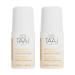 TAAJ TAAJ | Natural Ayurvedic Deodorant | Clean and Fragrant Armpits | Anti-Perspirant and Leaves No Trace | Long Lasting Protection | Made in France | Vegan | CrueltyFree | Pack of 2 x 50 ml