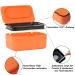 Buy Refillable Wet Wipes Box for Baby & Adults - Keep Cloths Fresh with Easy Single-Hand Operation - Orange Color - Buy Online on GoSupps.com