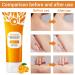 2 Pi ces Orange Exfoliant Gel Nettoyant Visage Gommage Pour un Nettoyage en Profondeur des Pores - 100 g - Pour le Visage et le Corps Livr avec 1 Gant Floc Marron - Buy Online on GoSupps.com