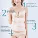 Postpartum Belly Band Wrap Belt - Post Pregnancy Recovery Girdle for C-Section & Natural Birth | Waist Trainer Body Shaper - Beige, One Size - Buy Online on GoSupps.com