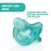 Chicco Physio Soft Pacifier 2-Pack for 0-6 Months | 100% Silicone - White/Blue - Buy Online on GoSupps.com