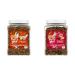 Friskies Party Mix Cat Treats Gravy-Licious Crunch Chicken and Gravy - 454 g Cannister (1 Pack) & Party Mix Cat Treats Mixed Grill Crunch with Real Chicken - 454 g Cannister (1 Pack) 454 g (Pack of 1) Cat Treats+ 454 g (Pack of 1)
