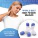 Premium Neck Massager and Cervical Traction Device for Fast Pain Relief and Muscle Knots | Deep Tissue Massage Stretcher for Trigger Point and Tension | Home Use Large Size - Buy Online on GoSupps.com