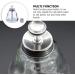 iplusmile 180ML Push Down Pump Dispenser Glass Bottle Lockable Pump Dispenser Bottle Push Down Manicure for Nail Polish Makeup Remover - Buy Online on GoSupps.com