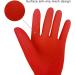 GIFZES Cleaning Gloves Full Hand Protection Gloves Waterproof Non-slip Dishwashing Gloves Heat-insulated Kitchen Cleaning Tool Red S - Buy Online on GoSupps.com