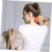Goohochy Neck Massage Device - E Leaf-Shaped Soap Holder & Roller for Core Training - Violet 6.5x6.5cm | Small Fitness & Yoga Ball - Buy Online on GoSupps.com