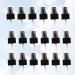 Solustre 20PC Pumping Heads for Spray Bottles | 18mm Perfume & Essential Oil Bottle Replacements | Travel & Home Use - Black - Buy Online on GoSupps.com