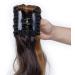 Silk-co 24 inches Claw on Hair Extensions Ponytail Clip in Pony Tail Long Hair Piece Wavy Curly Synthetic Chocolate Brown&Brown 24inch (Pack of 1) Chocolate Brown&Brown - Buy Online on GoSupps.com