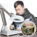 Magnifying Glasses for Hobbies Reading Magnifier 20x Magnifying Glass - High Magnification Magnifying Glass HD Desktop Magnifying Glass with LED Light Old Man Reading Repair Mobile Phone Repa - Buy Online on GoSupps.com