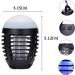 USB SafetyElectric Mosquito Zappers Waterproof Outdoor LED Mosquito Killer Electric Shock Mosquito Killer USB Multifunctional Mosquito Killer  - Buy Online on GoSupps.com