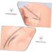 FOMIYES 50pcs Eyebrow Positioning Ruler Tools Eyebrow Makeup Stencil Brow Template Eyebrow Trimming Sticker 18.00X3.80X0.10CM Yellow - Buy Online on GoSupps.com