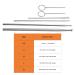 Snake Probes 6 Piece Professional Probe Set Stainless Steel Round Head Anti Allergy Reptiles Snake Sexing Probe Snake Probe Kit for Veterinary - Buy Online on GoSupps.com