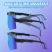 XZMCAT Polarized Bicycle Glasses - UV 400 Outdoor Sports Safety Glasses for Cycling Fishing & Running with Case & Accessories - Buy Online on GoSupps.com