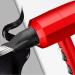 Tourmaline Hair Dryer Salon Negative Ionic Hair Blow Dryer Dc Motor Light Weight Low Noise Hair Dryers with Diffuser & Concentrator/Red - Buy Online on GoSupps.com