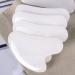 Heart-Shaped Guasha Board for Face Massage | White Synthetic Scraper for Skin Lifting & Body Massage - Shop Internationally - Buy Online on GoSupps.com