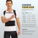 Adjustable Posture Corrector for Men and Women - Relieve Neck, Back, and Shoulder Pain - Improve Posture and Provide Lumbar Support - Medium Size - Buy Online on GoSupps.com