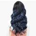 SHIYID Lace Front Wig - Synthetic Loose Wave Long Side Part Wigs for Black Women | Heat Resistant African American Hair - Buy Online on GoSupps.com