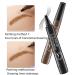 Jomaws Waterproof Brow Pen | Easy to Shape, Long Lasting, Smudge-Proof | 4 Tip Brow Pencil in Light Brown - Pack of 3 - Buy Online on GoSupps.com