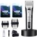Professional Electric Hair Trimmer for Men - 100V-240V LED Display Clipper with Charger Base | Hair Care & Styling - Buy Online on GoSupps.com