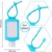 5 Pack 2oz Keychain Empty Squeeze Bottles - Leakproof Travel Size Holder for Kids & Adults | Perfect Party Favors - Buy Online on GoSupps.com