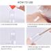 TIANZD 3Pcs Empty 30ml Transparent Airless Pump Bottles Refillable Clear Travel Vacuum Lotion Pump Containers for Cosmetic Foundation Lotion Gel - No Straw Required - Buy Online on GoSupps.com