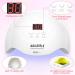 Buy NailGirls 36W LED UV Nail Lamp - 3 Timer Settings 18 Light Pearls Auto Sensor & LCD Display for Perfect Gelngel Fast International Shipping! - Buy Online on GoSupps.com
