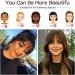 Clip In Bangs & Fringe Real Hair Extensions | Light & Dark Brown - Perfect for Women - Buy Online on GoSupps.com