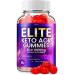 Elite Keto ACV Gummies Elite Keto + ACV 500 mg Advanced Formula Shark Apple Cider Vinegar Keto Tank Gummies (60 Gummies)