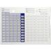 6 Pack Disposable Cold Seal Medication Blister Cards - 62 Days Pill Organizer for Vitamins & Medicine - Buy Online on GoSupps.com