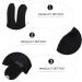 FOMIYES 12 Pcs Anti-scalding Gloves Curling Wand Curling Iron Mitts Hair Curling Finger Gloves Hair Curler - Buy Online on GoSupps.com