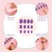 360 Pieces Women Short Press on Nails Square Artificial False Nails sitck On Nails Set Glossy Pure Color Fake Nail Pack Full Cover Fingernails Medium Length Fake Nails for Girl(Fresh Color) - Buy Online on GoSupps.com