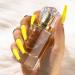 Sethain Glossy Ballerina False Nails Blue Pure Fake Nail Long Full Cover Coffin Press on Nails for Women and Girls (Yellow) - Buy Online on GoSupps.com