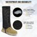 Adiwo Outdoor Gaiters - Waterproof Unisex Hiking & Cycling Accessories 620D Breathable Leg Protection with Zipper 12.99 Inch/33 cm - Buy Online on GoSupps.com