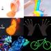 Glow in The Dark Pigment Powder 12 Colors - Non-Toxic Luminous Dye for Resin, Acrylic Paint, Slime, Nails, Halloween Party - Long Lasting & Skin Safe - 0.35oz Each - Buy Online on GoSupps.com