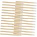 Buy Minkissy 400 Pcs Wooden Lip Brush Set - Disposable Makeup Applicator with Bamboo Handle for Lipstick | Perfect for Makeup Artists & Daily Use - Buy Online on GoSupps.com