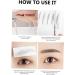 FOMIYES 8 pcs eyebrow stickers makeup false eyebrows cosmetics 6D Hair-Like Eyebrows Stickers 4d - Buy Online on GoSupps.com