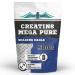 Creatin Megapure - Creatin Monohydrate 500g - 3.4G creatine monohydrate powder per portion with 3G pure creatine - vegan - no additives - creatine powder high -dosed