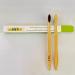 Soft Bamboo Toothbrush Charcoal Infused Bristles Pack of 2