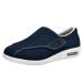 Women's Adjustable Diabetic Shoes Easy to Slip On Wide Widths Slippers Orthopedic with Removable Memory Foam Insoles Lightweight for Seniors Swollen Feet (Color : Blue Size : 12)