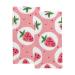 Hands Towels of 2 Piece for Bathroom Strawberry Soft Towel Set Highly Absorbent Fingertip Towels for Children and Adults