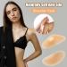 Buy 2 Pairs Silicone Anti-Slip Shoulder Pads - Invisible Non-Skidding Reusable Enhancers for Women's Clothing (Skin Color) - International Shipping Available - Buy Online on GoSupps.com