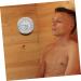 Veemoon Dual Sauna Moisture Thermometer & Wall Clock - High Precision Stainless Steel Digital Thermometer (2 Pack) - Ideal for Indoor & Outdoor Use - Buy Online on GoSupps.com