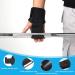 JORTMRD 2-Pack Train Aids with Hooks for Strength Training & Pull-Ups | Lift Weights Safely - Fast Grip Gym Accessories for Men & Women - Joint Protection (Black) - Buy Online on GoSupps.com