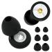 Noise Reduction Ear Plugs NRR 40dB Ultra Comfortable Silicone Reusable Ear Plugs for Sleeping Snoring Swimming Studying Concerts Noise Cancelling and Hearing Protection