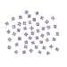 Unique Square Pointed Bottom Rhinestones For Nail Decoration Eye Catching Nail Accessories Square Pointed Bottom Rhinestones Purple middle