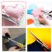 Stainless Steel Fabric Paper Pinking Craft Scissors - Zig Zag Serrated Edges - 4mm Size - for Embroidery, Sewing, and Upholstery - Buy Online on GoSupps.com
