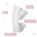 Demissle 200 Bulk Makeup Remover Wipes - Individually Wrapped Face Cleansing Towelette Pads for Skin Care (Pink) - International Shipping Available - Buy Online on GoSupps.com